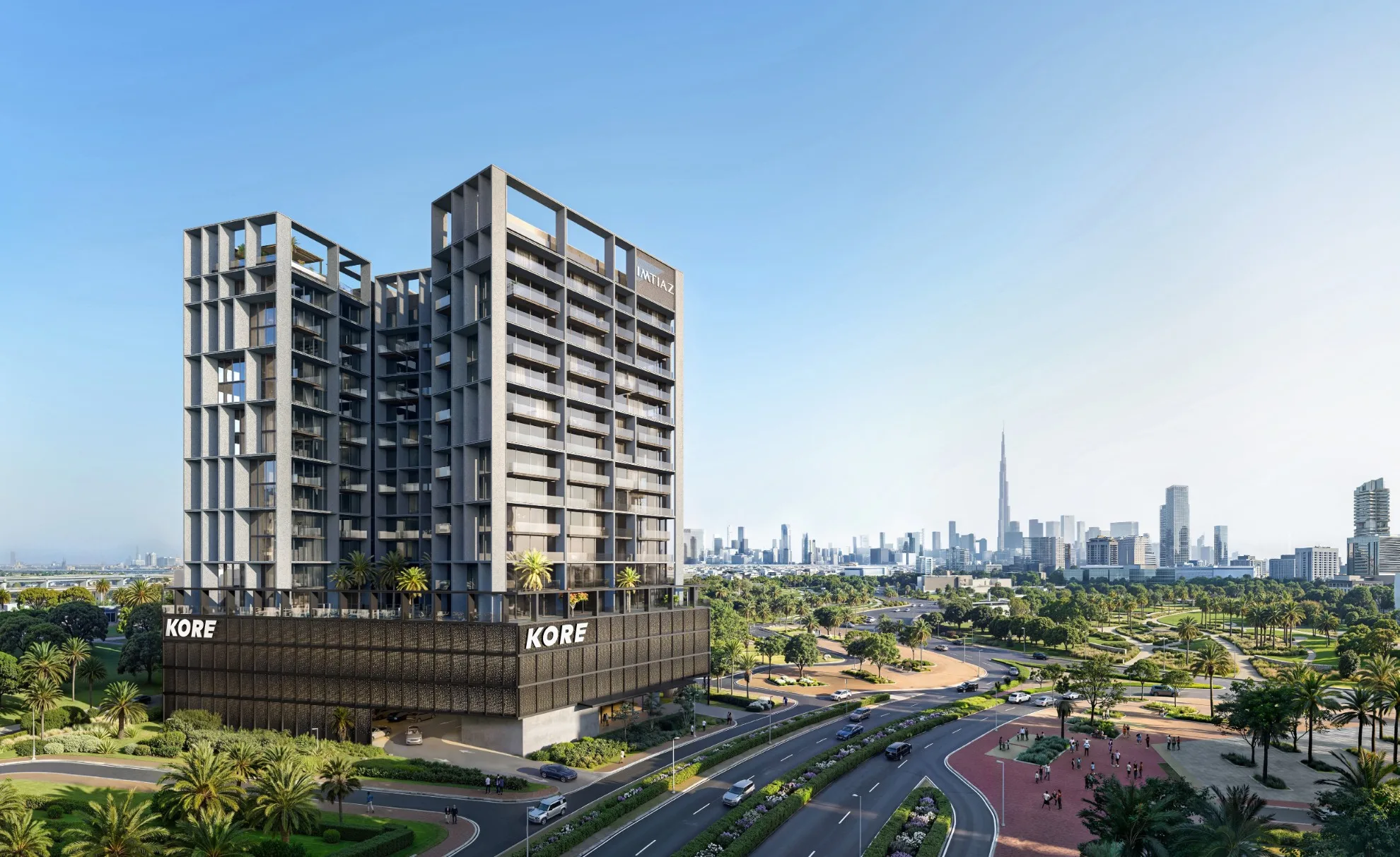 Lunaya lagoon landscape and residences